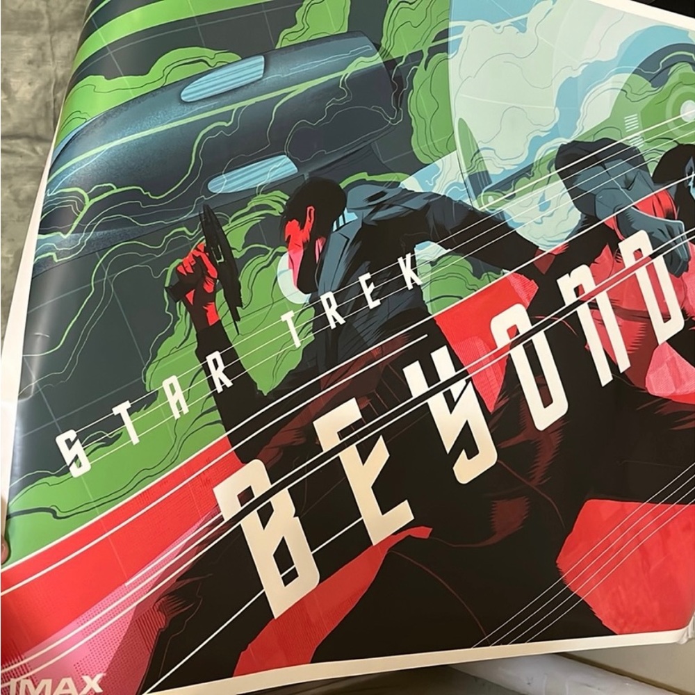 Star Trek 27x40 Imax poster